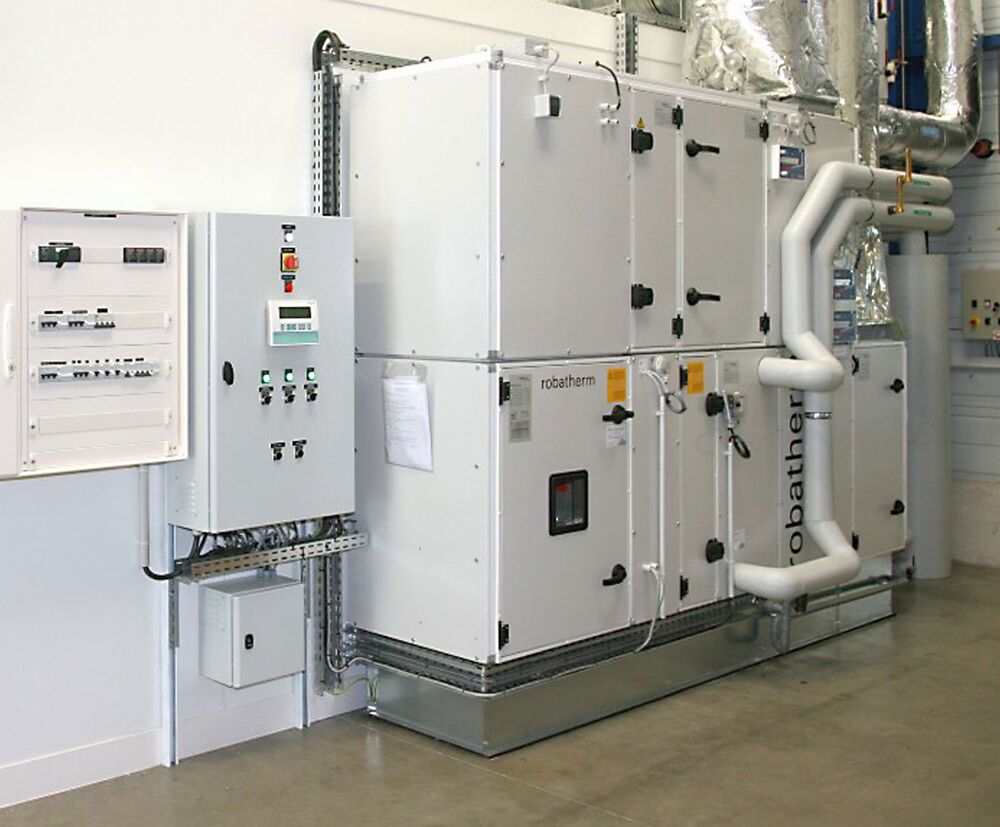 Eén van de focusgebieden in Frankrijk: ventilatie- en klimaattechniek voor cleanrooms.