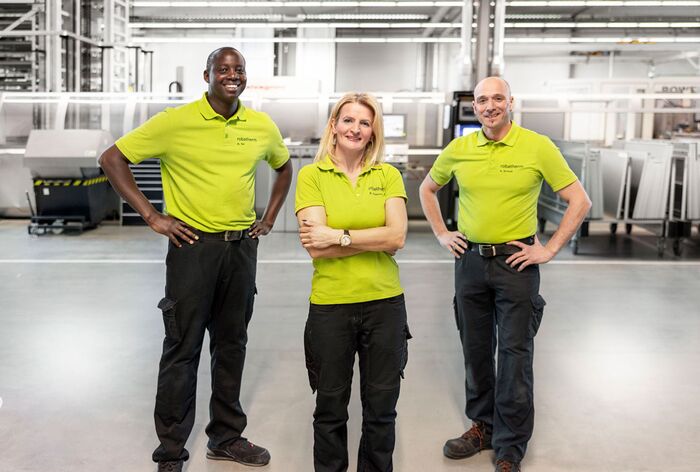 Arbeiten bei robatherm