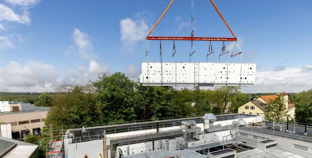 14 ton luchttechniek onderweg